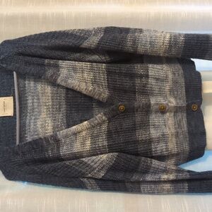 Lucky Brand 3 Button Blue Cardigan XL